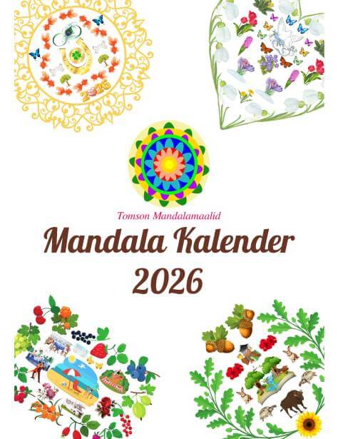 Mandala kalender 2026