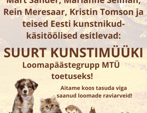 Heategevuslik kunsti oksjon Loomapäästegrupp MTÜ toetuseks